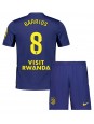 Billige Atletico Madrid Pablo Barrios #8 Bortedraktsett Barn 2025-26 Kortermet (+ Korte bukser)